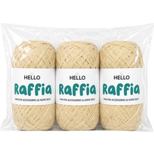 Tuva Hello 3'lü Raffia Yazlık Iplik (5'li Paket)