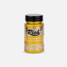 Rich Multı Tıtanıum Met Gold 90 cc TTM-090-10621 (5'li Paket)