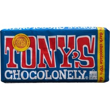 Tony's Chocolonely Tonys Bitter Çikolata 180 G (3'li Paket)