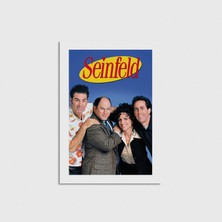 Domirus Seinfeld Dizi Posteri Poster Çerçevesiz Duvar Dekorasyonu