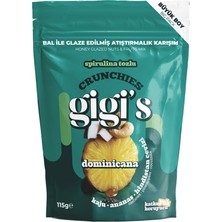 Gigi's Kaju Ananas Hindistan Cevizi Atıştırmalık 115 G (4'li Paket)