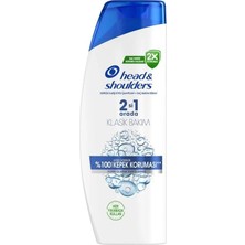 Head Shoulders Şampuan Klasik 2ın1 625 ml (3'li Paket)