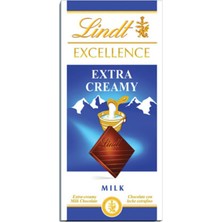 Lindt Excellence Extra Creamy Milk Çikolata 100 G (5'li Paket)