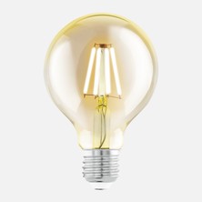 Eglo Amber G80 4 W Beyaz Klasik E27 Duy LED Ampul (4'li Paket)