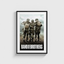 Domirus Band Of Brothers Dizi Posteri Tablo Çerçeveli Poster Duvar Dekorasyonu
