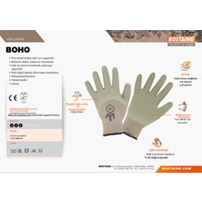 Rostaıng Rostaing BOHO-IT06 Hafif Bahçe Işleri Eldiveni No:6 - Xs (4'li Paket)