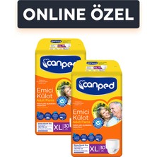 Canped Emici Külot Ekstra Büyük Online Paket 60'lı (2'li Paket)