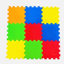 Akar Oyuncak 9'lu 7 mm 33X33 cm Kare Çocuk Oyun Karosu Çok Renkli (2'li Paket)