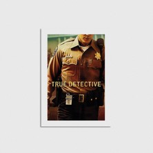 Domirus True Detective Dizi Posteri Poster Çerçevesiz Duvar Dekorasyonu