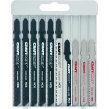 Craftomat Dekupaj Testere Ucu T Şaft 10'lu Set (3'li Paket)