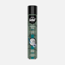 Selsil Pu Montaj Köpük Tabancal Sarı 845 gr (2'li Paket)