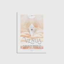 Domirus Nasa - Venus - See You At The Cloud 9 Observatory Poster Çerçevesiz Duvar Dekorasyonu