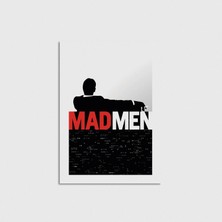 Domirus Mad Men Dizi Posteri Poster Çerçevesiz Duvar Dekorasyonu
