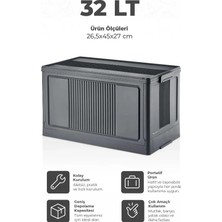 Kitchen Life Tekli Istiflenebilir Portatif Katlanabilir Çok Amaçlı Organizer Dolap-Mutfak Banyo Dolabı