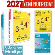 Tonguç Akademi 3'ten 4'e Hazırlık Seti Soru Bankası 3. Sınıf İçin 504 Sayfa + Hediyeli