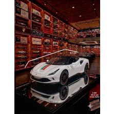 Oyuncak Sahili Ferrari Italia 458 Tarzı 296 Gtb Diecast 1.43 Mini Koleksiyon 10.5cm Çekbırak Metal Araba Kapıları Açılır