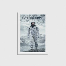 Domirus Interstellar (2014) Film Posteri Poster Çerçevesiz Duvar Dekorasyonu