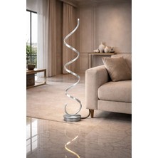 Legacy Lara Gri Renk Modern Tasarım Gün Işığı LED Salon - Yatak Odası LED Lambader