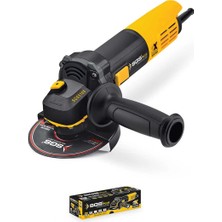 SGS Hı-Tech Avuç Taşlama Makinesi 850 Watt Profesyonel Kullanım İçin 115-125 mm Disk Boyutu