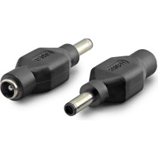 DS LLC Notebook Adaptör Ucu Çevirici 4.5*3.0 (M) To Bloc PIN10 (F) 10LU Paket Siyah HDX1339