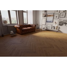 Bella Floor Roma Herringbone Oak American Walnut Laminat Parke - Floor BF5016 1 Paket (1.49 M²)