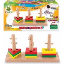 DS LLC 054KR Karsan Ahşap Akıllı Şekiller