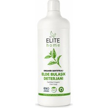 the Elite Home Elde Bulaşık Deterjanı 750 ml Organik Vegan Doğal – Hassas Cilt Dostu Portakal Yağlı