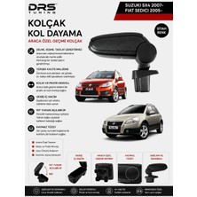 Drs Tuning Suzuki Sx4 2007 - 2013 / Fiat Sedici 2005 - 2013 Kolçak Kol Dayama Siyah