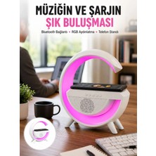 Aslanoğlu Store Mey Ithalat® Yeni Nesil Bluetooth Hoparlör Speaker 5.0 Taşınabilir G Şeklinde Powerbankli Yeni Nesi