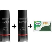 Razorline Traş Makine Yağı Cilt Dostu Formül ile 200 ml 2 Adet Uzun Süreli Pürüzsüzlük