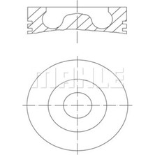 Empressco Motor Piston Segman 050 FOCUS-P308-P3008-P508-P5008-C4-DS5-DS4-1.6HDI-TDCI DV6C
