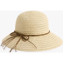 Koton Bucket Hasır Şapka