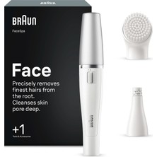 Braun FaceSpa Yüz Epilatörü, Yüz Temizleme Başlığı, 810
