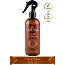 Secdevi Sultan Kokusu 400 ml - Saray Esintisi Kalıcı Oda Spreyi (Geçmişin Ihtişamı Bugünün Huzuru)