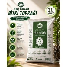 MF Botanik Vera Genel Kullanım İthal Bitki Toprağı 20 Litre – İthal Yosun Torf, Cocopeat, Pomza ve Perlit Karışımı