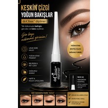 Dr. Clinic Dipliner Suya Dayanıklı Kolay Uygulama Özelliği ile Derinlik Kazandıran Eyeliner