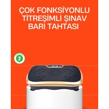 BYZM Vücut Şekillendirmeye Yardımcı Titreşimli Spor Platformu