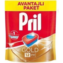 Pril Gold 70 Yıkama Bulaşık Makinesi Deterjanı Tableti