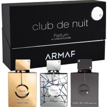 Armaf Club De Nuit A Collector's Pride Black Set 3X30 ml Edp Unisex Parfüm Seti