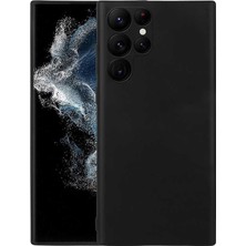 Marçev Avm Galaxy S22 Ultra Kılıf Yumuşak Silikon Kamera Korumalı Lansman Mrcv