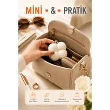 Medushop Çiçek Tasarımlı 7 Gün Bölmeli Taşınabilir - Hap Kutusu Takı Vitamin Organizer Saklama Kabı