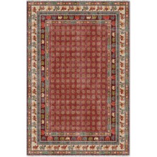 Pastel Home Renkli Pazırık Halısı Tasarım Şönil Halı Kilim Yolluk Kaymaz Yıkanabilir Saçaklı Salon Mutfak