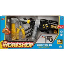 Mey Ithalat® 4606 Zapp Toys My Worhop Matkaplı Tamir Seti 9 Parça