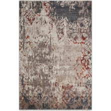 Pastel Home Tasarım Bej Gri Şönil Halı Kilim Yolluk Kaymaz Saçaklı Yıkanabilir Salon Mutfak Koridor Yatak Odası