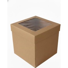 Ege Concept Life 30X30X30 Asetat Kapaklı Kraft Renk