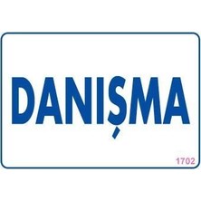 Mey Ithalat® Danışma Uyarı Levhası 17,5X25 KOD:1702