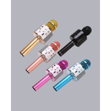 Mey Ithalat® Bluetooth Karaoke Mikrofon – Yüksek Ses Kalitesi, Yankı Efektli, Uzun Ömürlü P