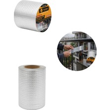Mey Ithalat® 3 Lü Set Alüminyum Yüzeyli Çatı Boru Onarım Sızdırmaz Bant