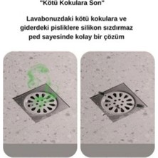 Mey Ithalat® Koku Önleyici Silikon Gider Kapağı