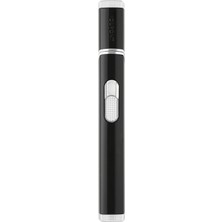 S.t. Dupont The Torch Siyah Gümüş Masa Tipi Puro Çakmağı 29001